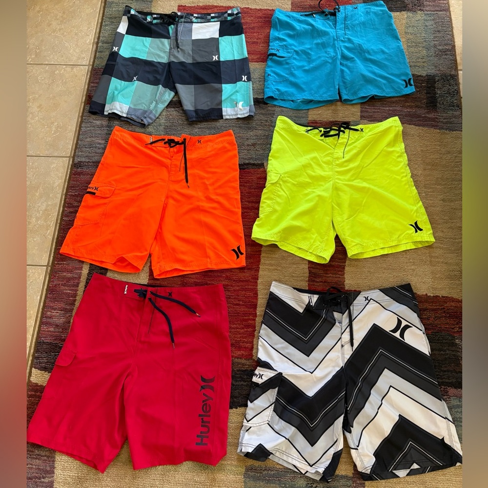 Men’s board short bundle. Size 38. Hurley